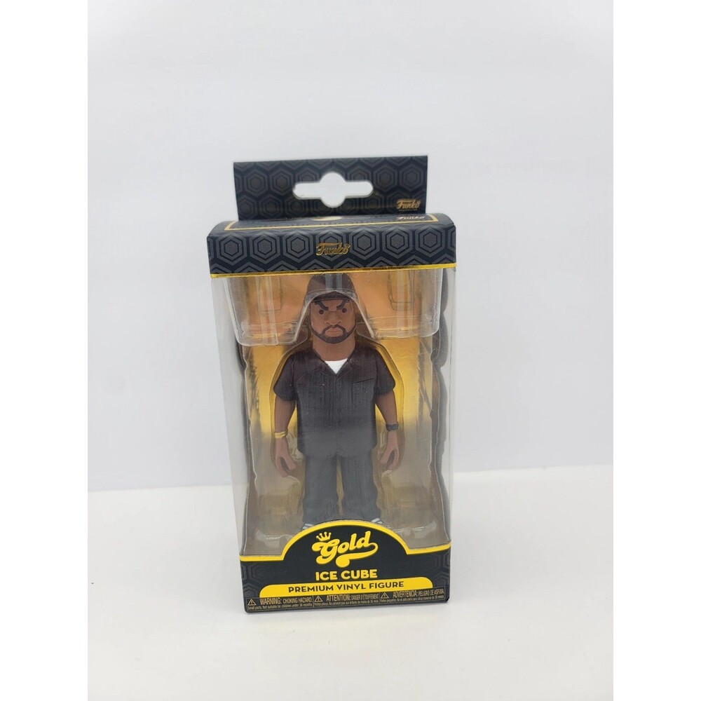 Funko Premium Gold Ice Cube Rapper Singer Hip Hop Vinyl Action Figure